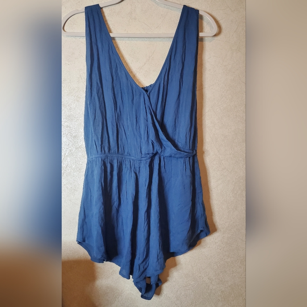 O'Neill Vibrant Blue Women's Romper - Picture 3 of 8